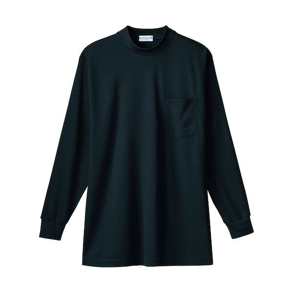 Other - 桑和 50128 長袖ローネックTシャツ(胸ポケット付き) ブラック 3L ブラック 50128-04-3L 1着