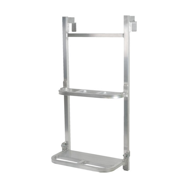 ※法人専用品※長谷川工業 トラック荷台昇降ステップ シルバー TSH-4074 1台