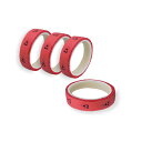 アズワン アズピュアESD PETラインテープN 25mm×33m 赤 1-4807-63 10巻