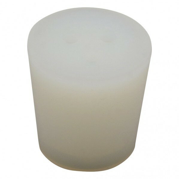 アズワン 穴付きシリコン栓 1-7650-04 1個