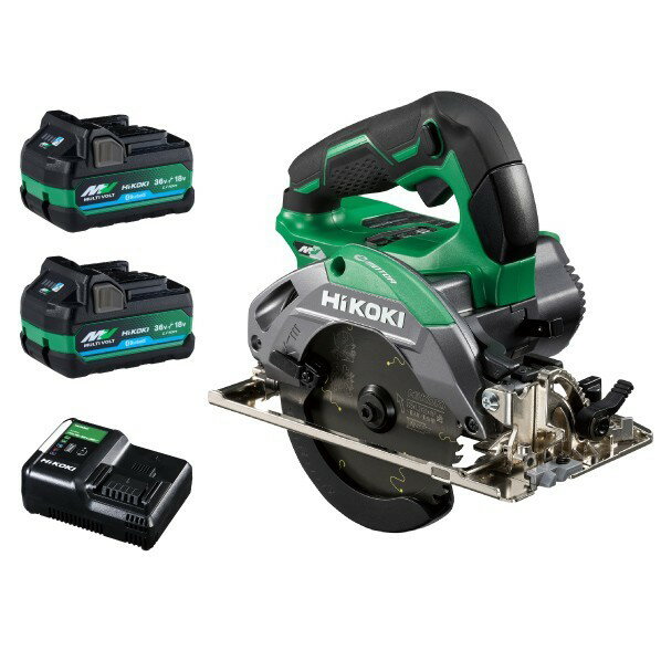 HiKOKI(ハイコーキ) 36V リフォーム用丸ノコ フルセット 125mm C3605DB(SK)(2XPSZ) 1台【HP_202506】