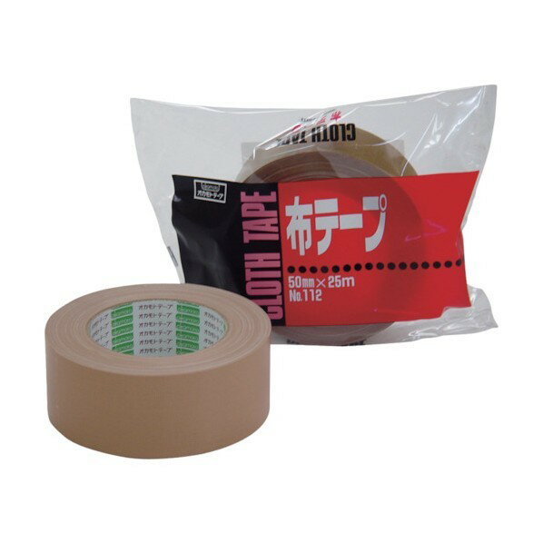オカモト 布テープ 38mm×25M クリーム 1点 +48点