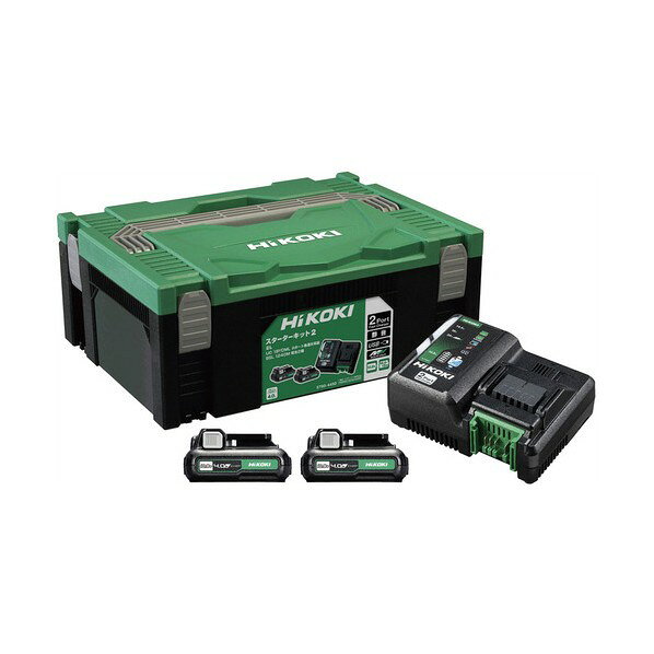Charger - HiKOKI(ハイコーキ) UC18YDML 2L 10.8V 蓄電池 スターターキット2 1台