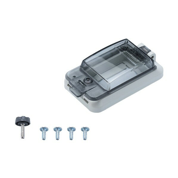 タカチ電機工業 防水開閉ウインドウ IWシリーズ ライトグレー IW0402B 1点