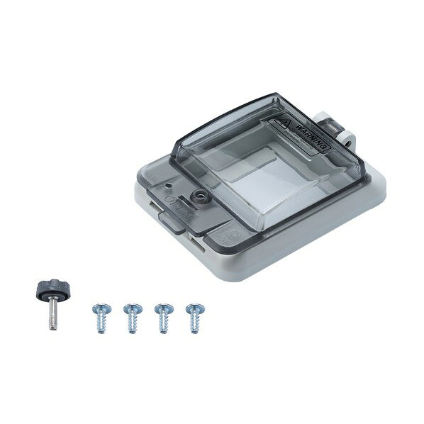 タカチ電機工業 防水開閉ウインドウ IWシリーズ ライトグレー IW0403B 1点