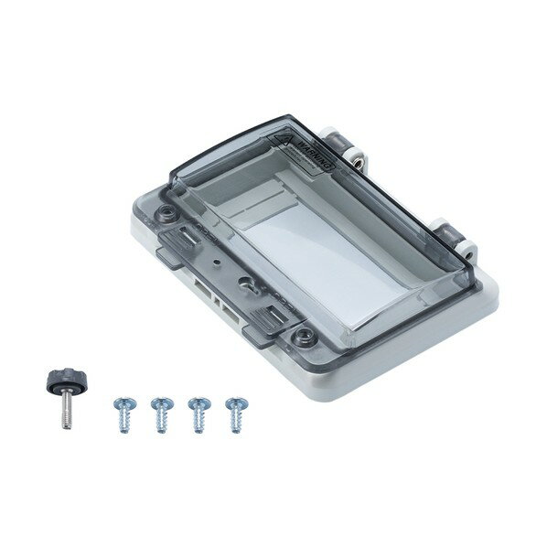 タカチ電機工業 防水開閉ウインドウ IWシリーズ ライトグレー IW0406B 1点