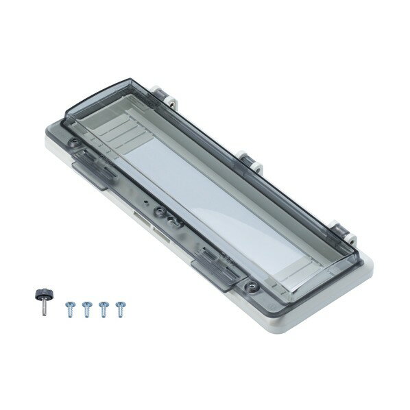 タカチ電機工業 防水開閉ウインドウ IWシリーズ ライトグレー IW0413B 1点