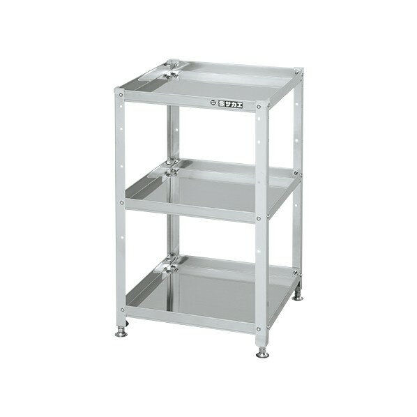 サカエ ステンレススペシャルワゴン(SUS304/固定式) SN3-5473 1台【2506DFD_5】