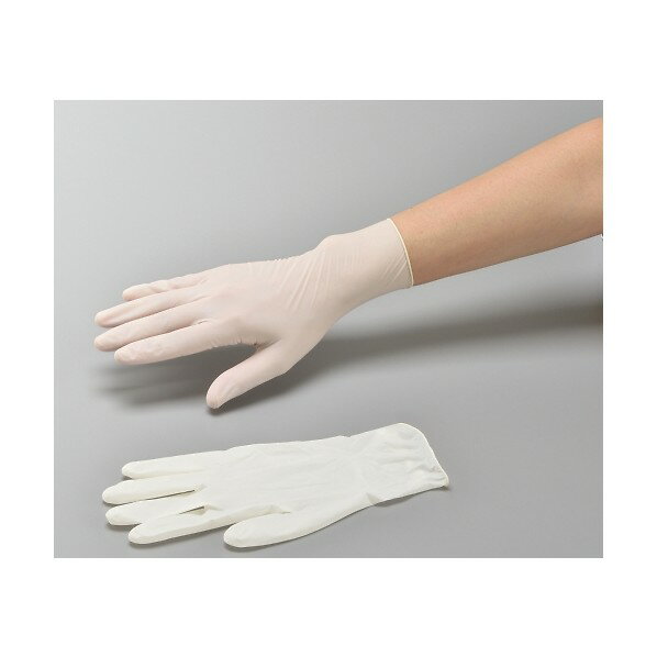 アズワン ナビロール手袋(指先エンボス・エコノミータイプ・パウダー付) S 8-9970-03 100枚