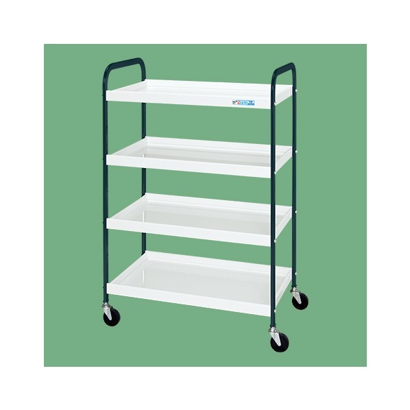 サカエ ニューCSワゴン(ヨコ型タイプ/ゴム車) CSYA-7411WD 1台【2506DFD_5】