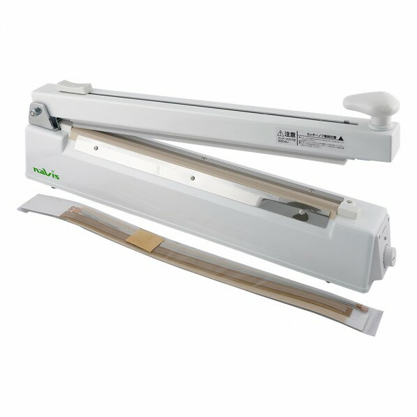 アズワン ナビス滅菌バッグ用ホワイトシーラー(カッター付) 5×400 7-1330-03 1