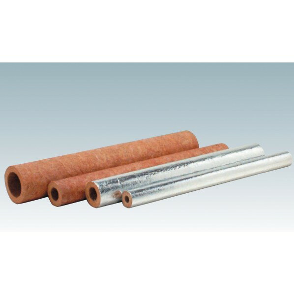 ロックウール配管保温材 MGマイティカバー 125A用 厚さ30×長さ1000mm 1本