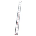 ※法人専用品※長谷川工業 2連はしご 全長9.11m シルバー HD2-91b 1台【2506DFD_3】