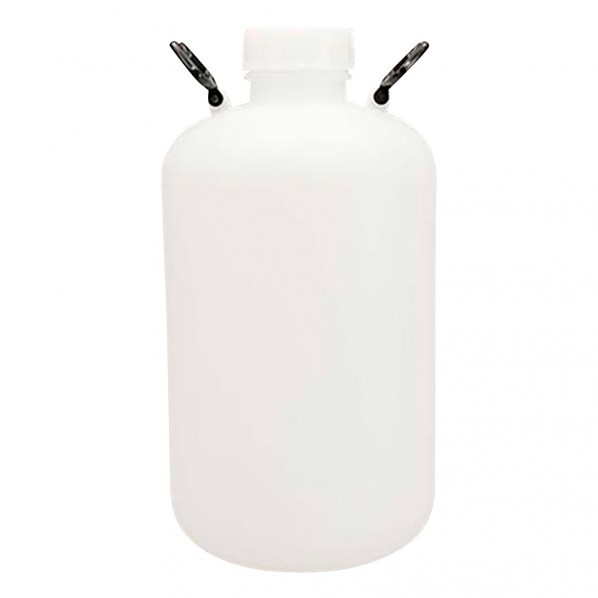 アズワン 広口瓶(ポリエチレン製) 取手付 30L 5-011-06 1個