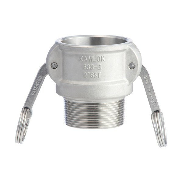 トヨックス カムロックカプラーオネジ 633-BB 1 SST 1個