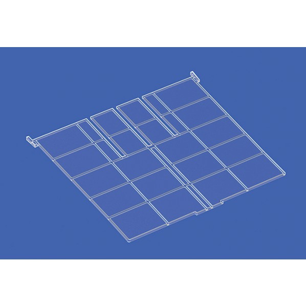 ※法人専用品※サンコー サンボックス中仕切 804160-00 #22-5ナカシ゛キリS トウメイ 1枚