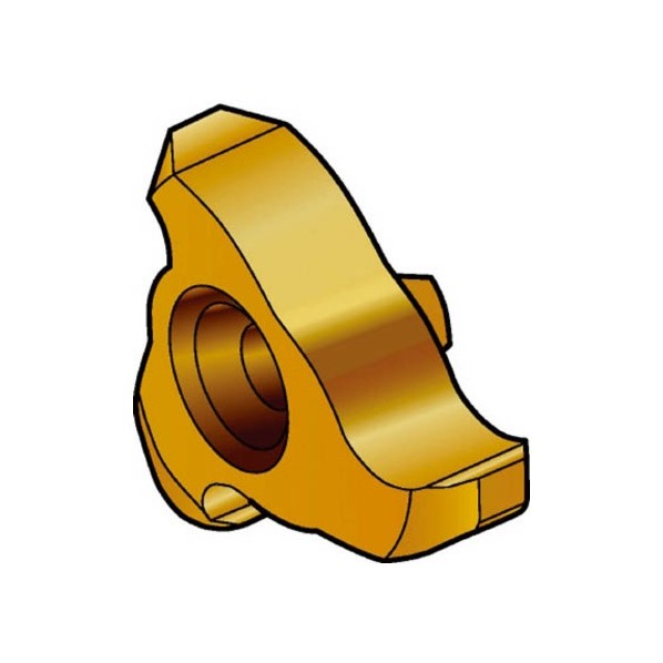 サンドビック コロミル327用面取りチップ1025COAT 1025 1点 x 2点