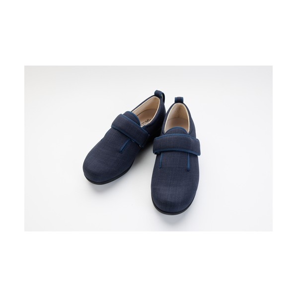 作業靴 ダブルマジックスリー 7E 紺 3L 25-25．5cm 25～25.5 紺 70360430061