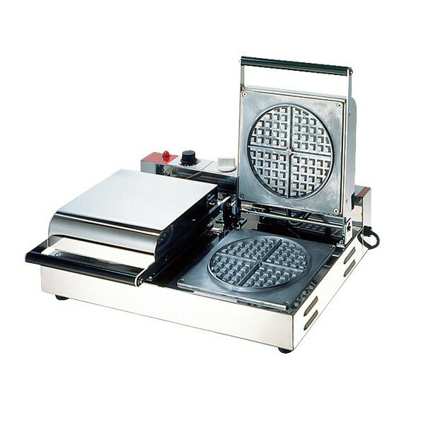 カンダ ワッフルベーカー 423054 外寸巾×奥行×高さmm:510×445×H165 消費電力:1,500W 423054 1個