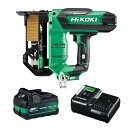 HiKOKI(ハイコーキ) 36V フロアタッカ フルセット(電池1個) アグレッシブグリーン N3604DM (XPZ) 1台【HP_202506】
