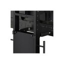 ハヤミ工産 HAMILeX ディスプレイスタンド PH-820シリーズ用オプションパーツ ディスプレイ背面受け金具 ブラック PHP-B8207 1台(3)