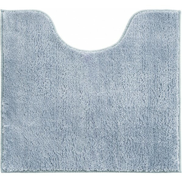 コクーン トイレマット 幅60×奥行き55×高さ1.4cm（耳下41cm） ブルー 1枚