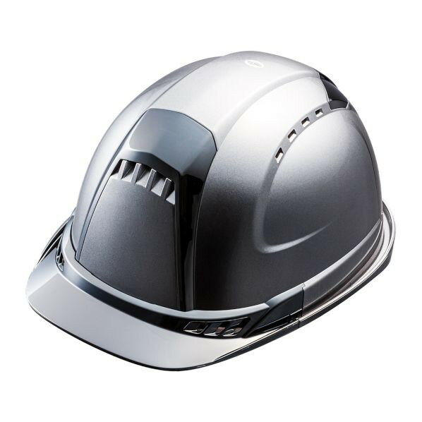 TOYO SAFETY(トーヨーセーフティー) ヘルメットVentiプラス メタリックシルバー 391F-MSI-Cr 1個