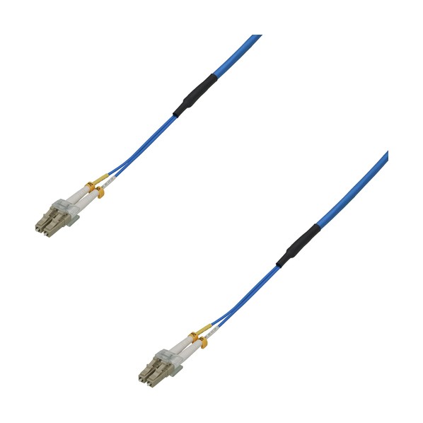 マルチモード光ファイバーケーブル（LC-LC）2芯＜屋内 可動用＞6m DFC-MMDLCDLC-RMV21(6M) 1本