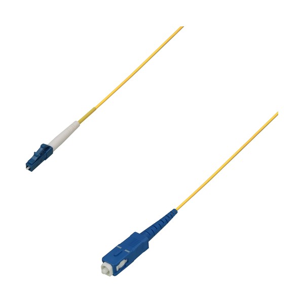 シングルモード光ファイバーケーブル（LC-SC）単芯＜盤内用＞6m DFC-SMLCSC-CP11(6M) 1本