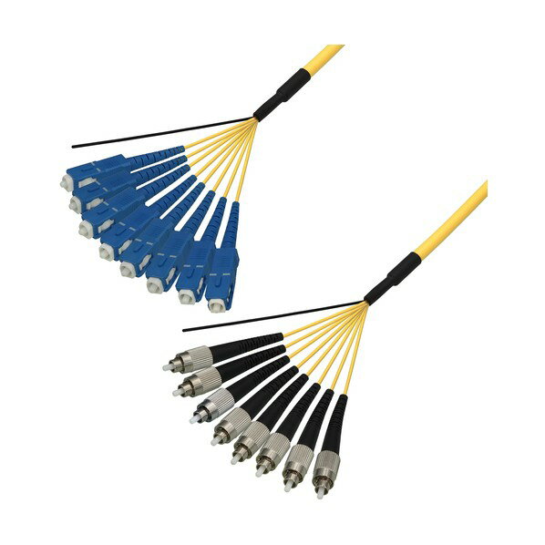 特徴 ■特徴 SC⇔FCのシングルモード光ケーブル 2000mまで製作可能 ■仕様 モード:シングルモード コネクタ:SC⇔FC 用途:屋内用(補強) 芯数:8 ケーブル長:10m 仕様 重量 1KG 入数 1本 原産国 日本製 DFCSMSCFCRMT81(10M)