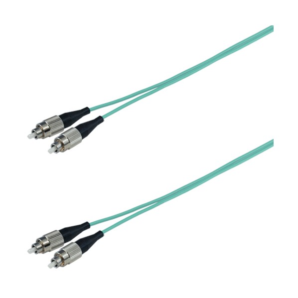 OM3マルチモード光ファイバーケーブル（FC-FC）2芯＜盤内用＞5m DFC-MM(OM3)FCFC-CP21(5M) 1本