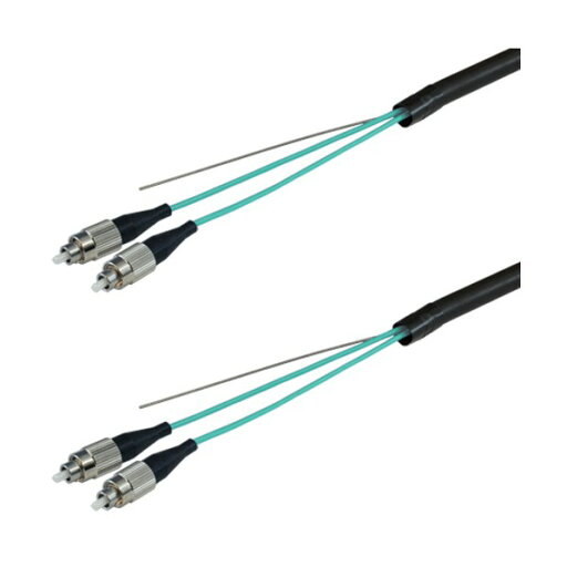 OM3マルチモード光ファイバーケーブル(FC-FC)2芯<屋外用(補強)LAPシース>5m DFC-MM(OM3)FCFC-FDL21(5M) 1本 OM3マルチモード光ファイバーケーブル(FC-FC)2芯<屋外用(補強)LAPシース>5m DFC-MM(OM3)FCFC-FDL21(5M) 1本