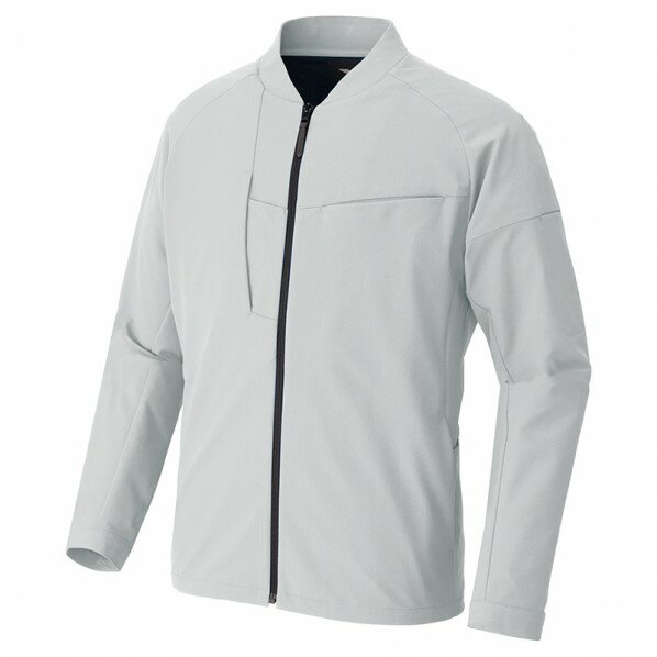 TULTEX 長袖ブルゾン（男女兼用） 5L 003シルバーグレー 4231 1枚