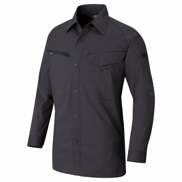 特徴 動きやすい特許の立体裁断「NEWムービンカット」仕様 ストレッチTC素材&使いやすくベーシックなデザイン 特徴・ポイント 帯電防止 ストレッチ 素材 ●素材/ストレッチ制電ライトツイル（バンジーテック） ポリエステル65%・綿35% ●ボタン/プラスチック 仕様 サイズ 4L カラー 014チャコール 入数 1枚 6845