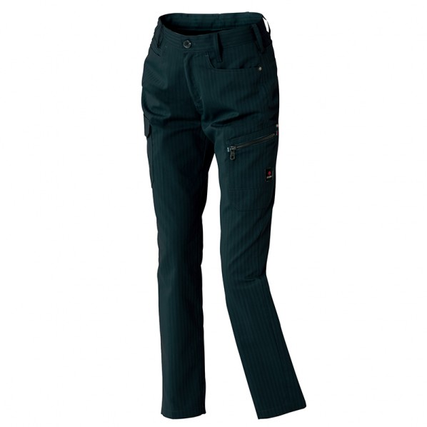 アイトス レディースカーゴパンツ（ノータック） 5L 010カーキブラック 60626 1点