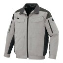 アイトス 長袖ブルゾン(空調服TM)(男女兼用) シルバーグレー 30699-003-M 1着