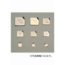 新光電子 :板状分銅 基準分銅型(非磁性ステンレス) 50MG F2級 F2PSB-50M 1点