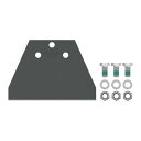 ボッシュ株式会社 (Bosch Corporation) 替刃 PRO SDSプラスフロアースクレーパー 130×90×1mm 2608690611 1個