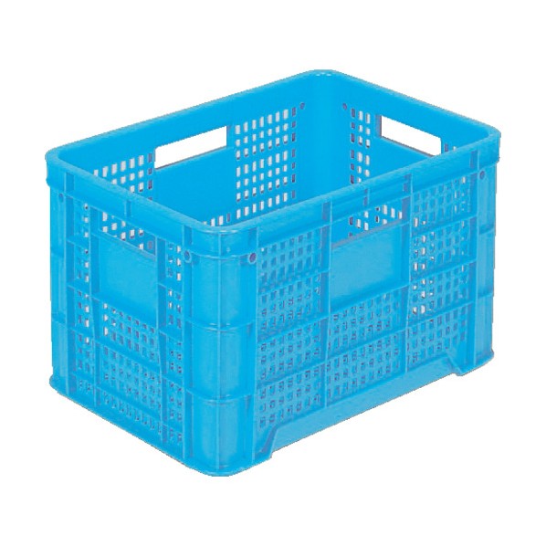 商品画像はイメージ画像です。実際とは異なる場合がございます。 特徴 ■特徴 全面網目のコンテナーです。 耐荷重に優れ安定した段積みが可能です。 ■材質 ポリエチレン（PE） 仕様 入数 1点 104856BLL