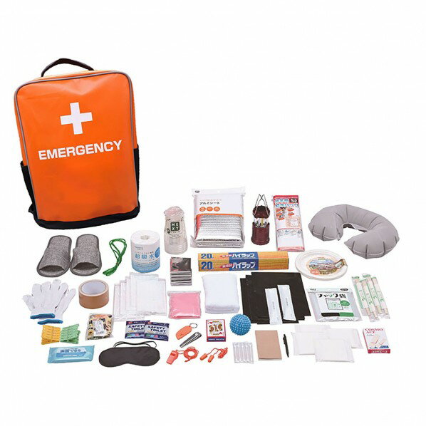 ACTY 防災リュック 37点セット 避難グッズ 非常用 大容量 保冷保温素材 6300069224 1S