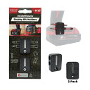 StealthMounts(ステルスマウント) StubbyビットホルダーミルウォーキーM18用 BH-M18-S-BLK-2 2個