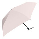 UVオールウェザー 晴雨兼用自動開閉折りたたみ傘 パウダーピンク 6300069297 1本