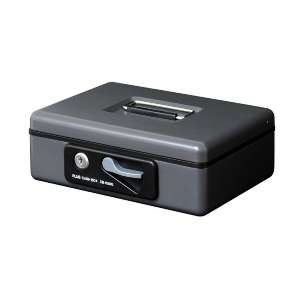 Antitheft Safe - プラス 小型手提金庫 ダークグレー CB-050G DGY 1個