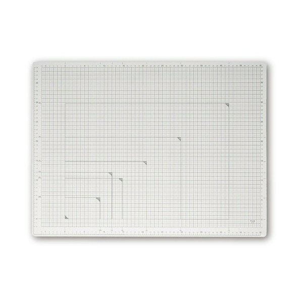 プラス 48585)カッターマット A2 LGY CS-A2 ライトグレー CS-A2 LGY 1点