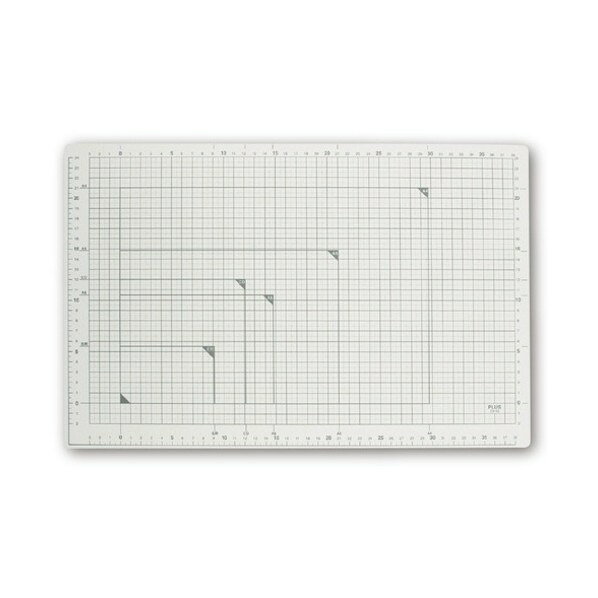 プラス 48583)カッターマット A3 LGY CS-A3 ライトグレー CS-A3 LGY 1点