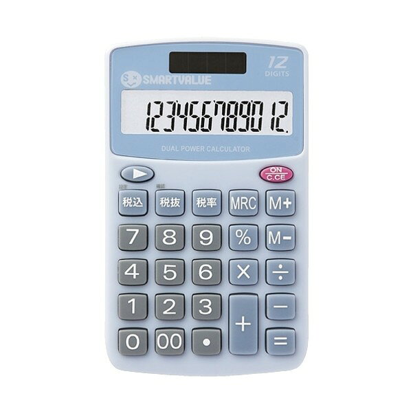 プラス 381220)ハンディ電卓 K043J 1点