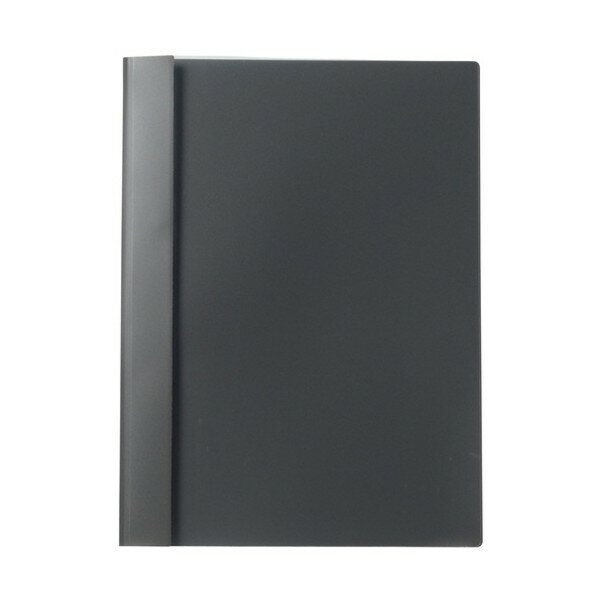 プラス レポートファイル FL-101RT A4S 濃灰 82001 FL-101RT DGY 1点