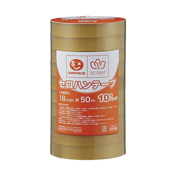 プラス 838687セロハンテープ18mm×50m 2百巻B642J200 B642J-200 1点