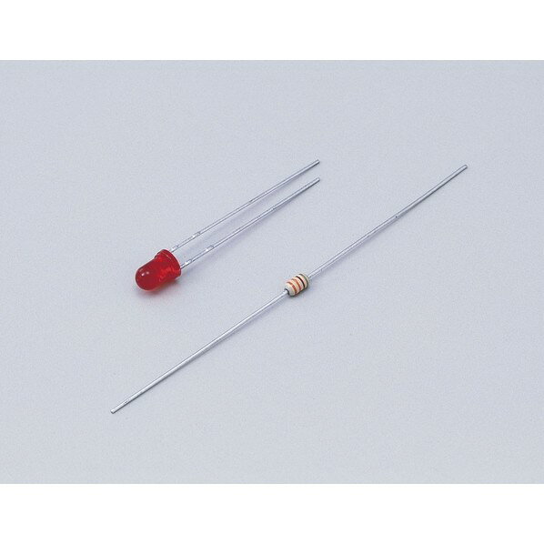 朝日電器 LED 発光ダイオード φ3mm 3mm 赤 HK-LED3H(R) 1個