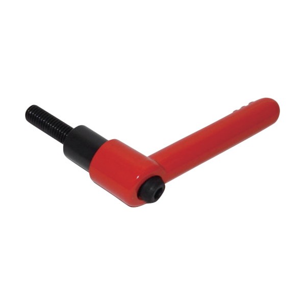 クランプレバー SR（Hタイプ）（六角穴タイプ） レッド M4 ねじ長さ40mm レッド SR...